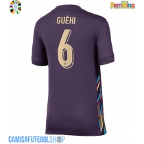 Camisa de time de futebol Inglaterra Marc Guehi #6 Replicas 2º Equipamento Feminina Europeu 2024 Manga Curta